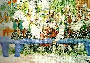 Carl Larsson kerstis fodelsedag china oil painting artist